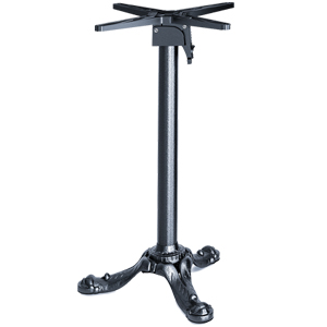 Cast iron folding table leg