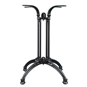 4 legs cast iron table base