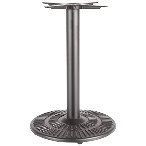 Cast iron Disc table base