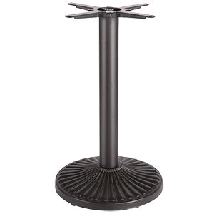 Cast iron table base