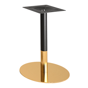 Stainless steel round table base