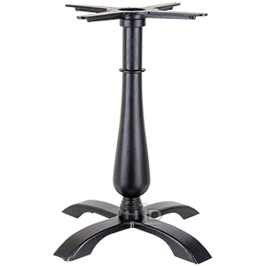 Cast iron table base