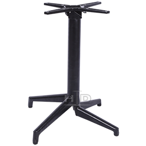 Foliding table leg