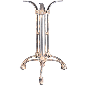 3 legs cast iron table base