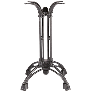 4 legs cast iron table base