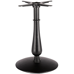 Cast iron table base