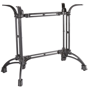 Cast iron long table base