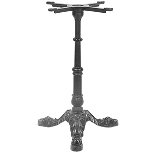French bistro 3 leg table base