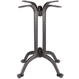 4 legs cast iron table base