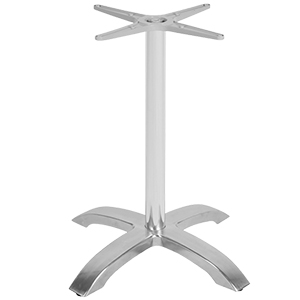 Aluminum table leg