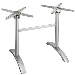 Aluminum table leg