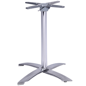 Aluminum table leg