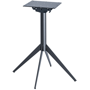 Cast iron folding table leg