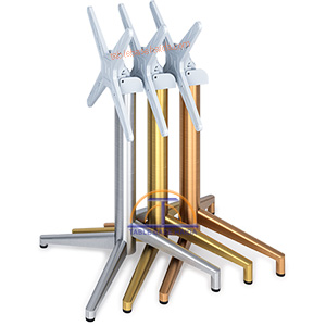 Twin stainless steel table base-HD-J135